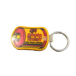 CPI Photo Finish One Hour Photo Rubber Keychain Collectable Denver Colorado